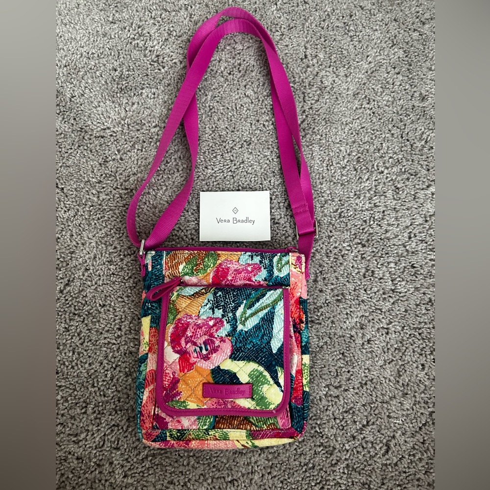 Vera Bradley multi color shoulder purse